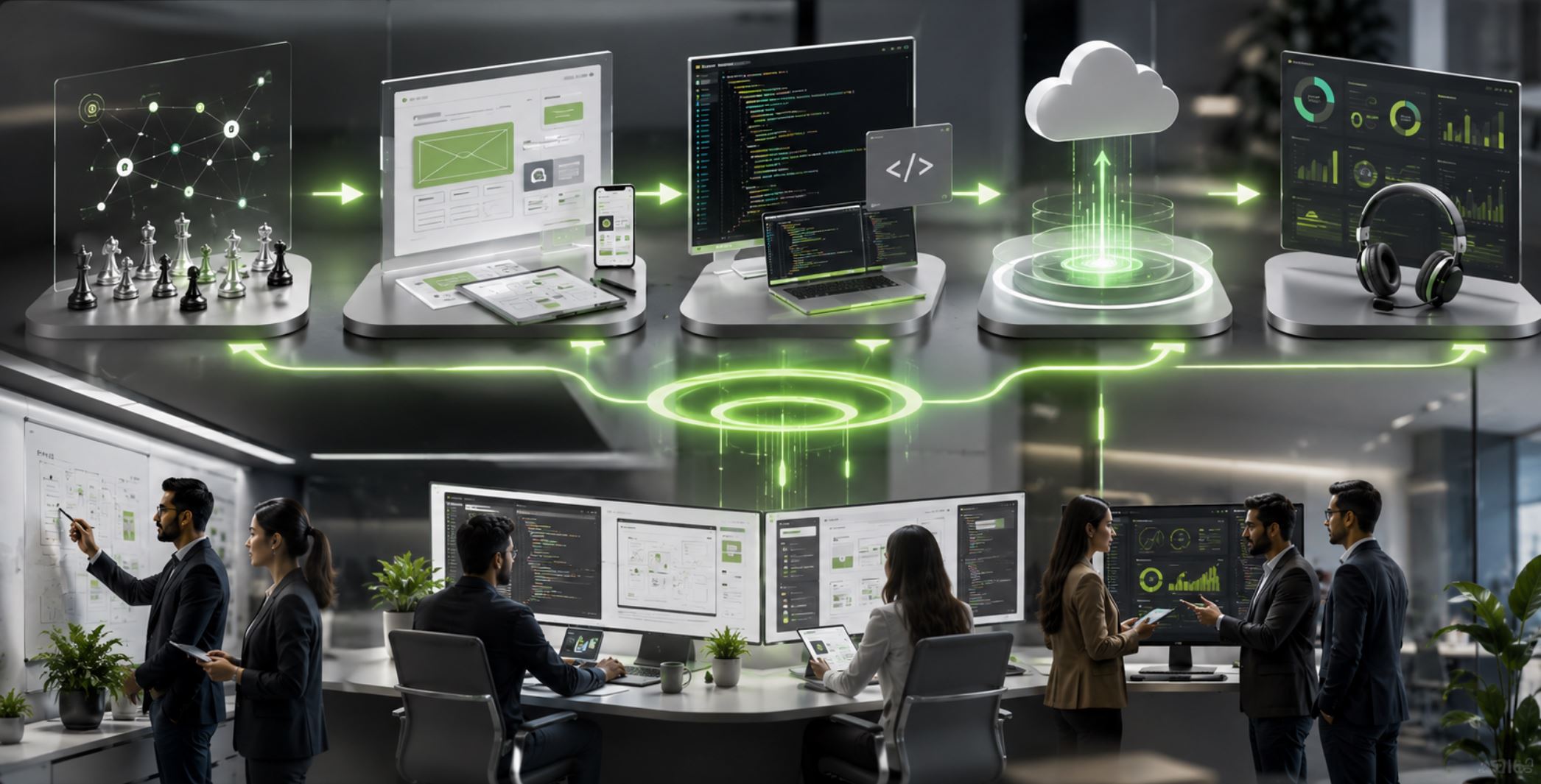 End-to-end digital services